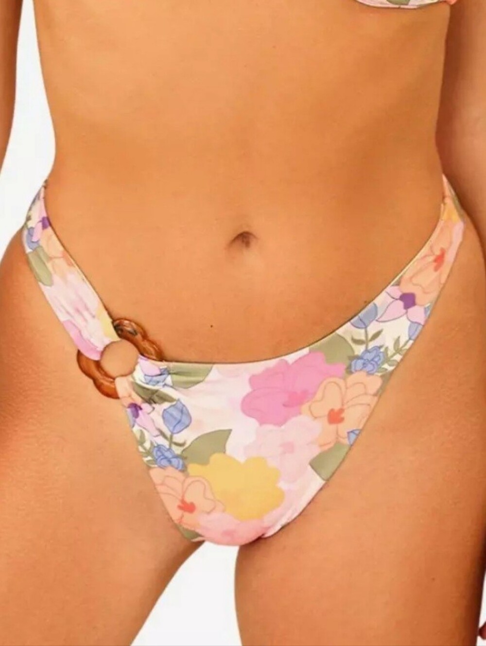 Dippin Daisy Zen Garden Floral Bikini Size Medium - Picture 5 of 10